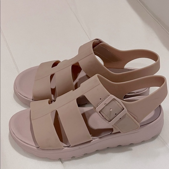 Skechers Women's Sandals in Light Pink - Picture 3 of 6